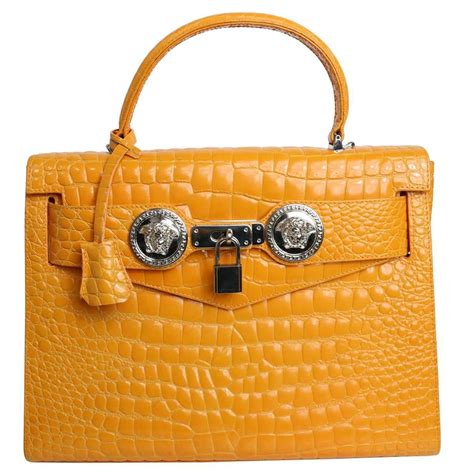 orange versace purse|authentic versace purses.